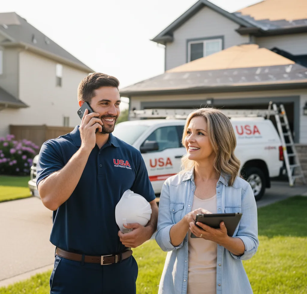 USA Roof Repair Experts customer support in Apple Valley